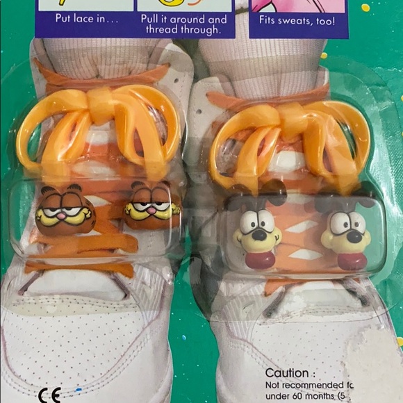Vintage 1989 Garfield Lace Faces. - Picture 2 of 4
